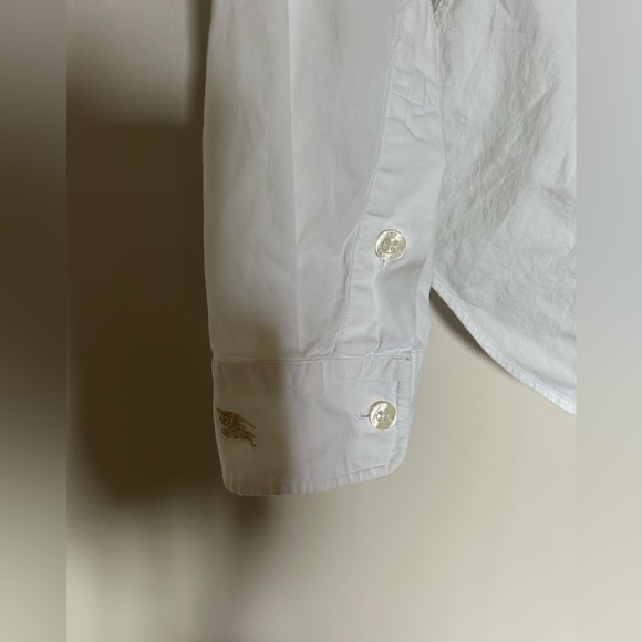 Burberry Women’s Button Down Shirt with logo detail Size S - Picture 7 of 9